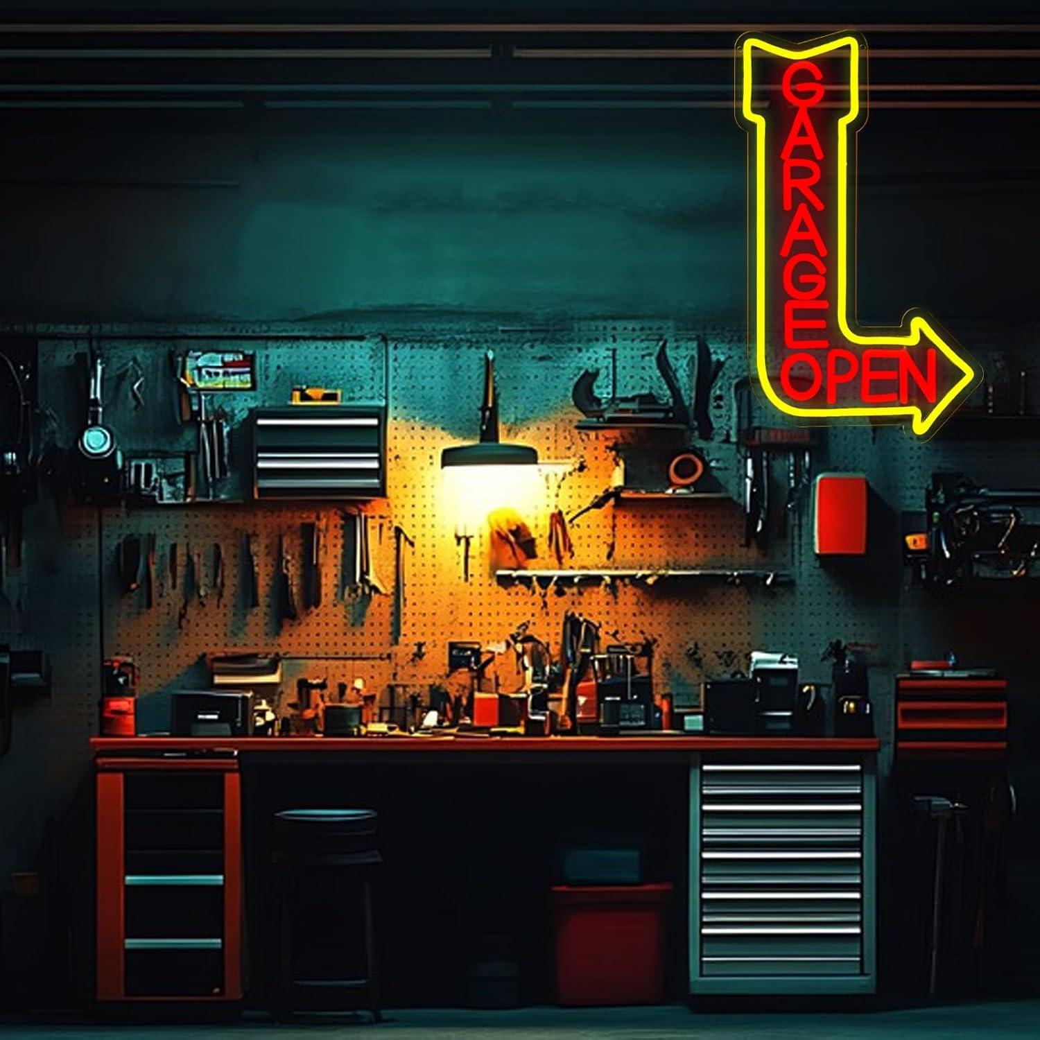 Enseigne néon LED USB dimmable - Auto Repair Shop Open avis et prix