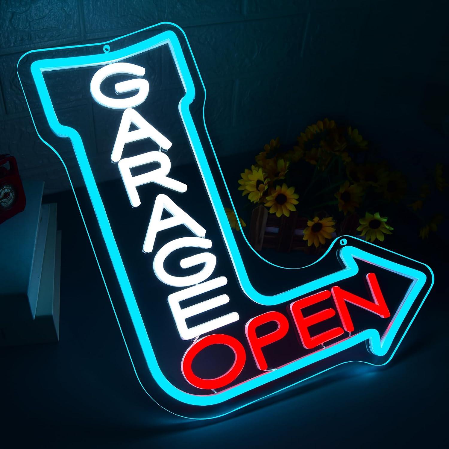 Enseigne néon LED USB à intens - Auto Repair Shop Open avis et prix